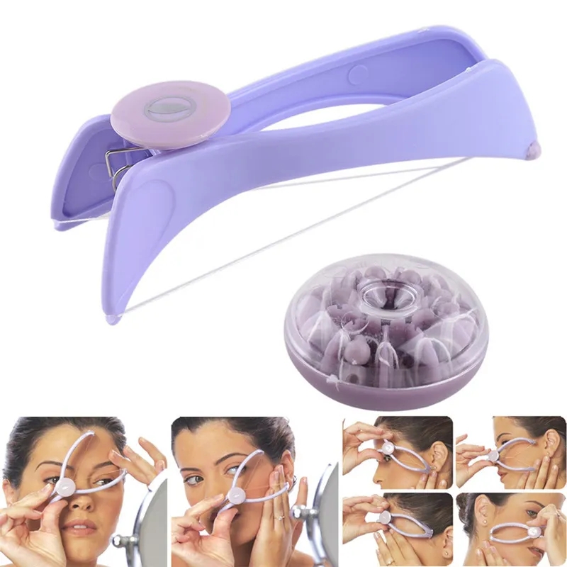 Facial Hair Remover Spring Manual Removal Epilator Beauty - Temu