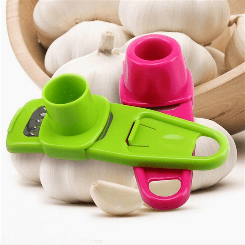 Mini Garlic Crusher Press Grater Peeler Grinder Tools Gadgets for Kitchen  Accessories Novel Vegetables Cutter Housewares