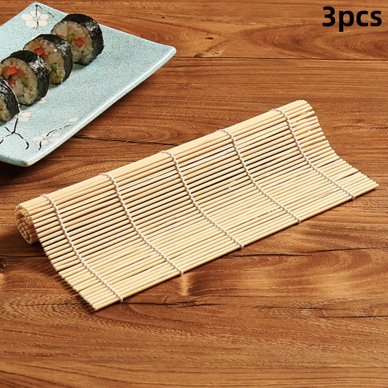 1pc 24*24cm/9.5, Sushi Roll Bamboo Mat, Purple Vegetable Rice DIY Gadget,  Sushi Making Set, Back To School Supplies