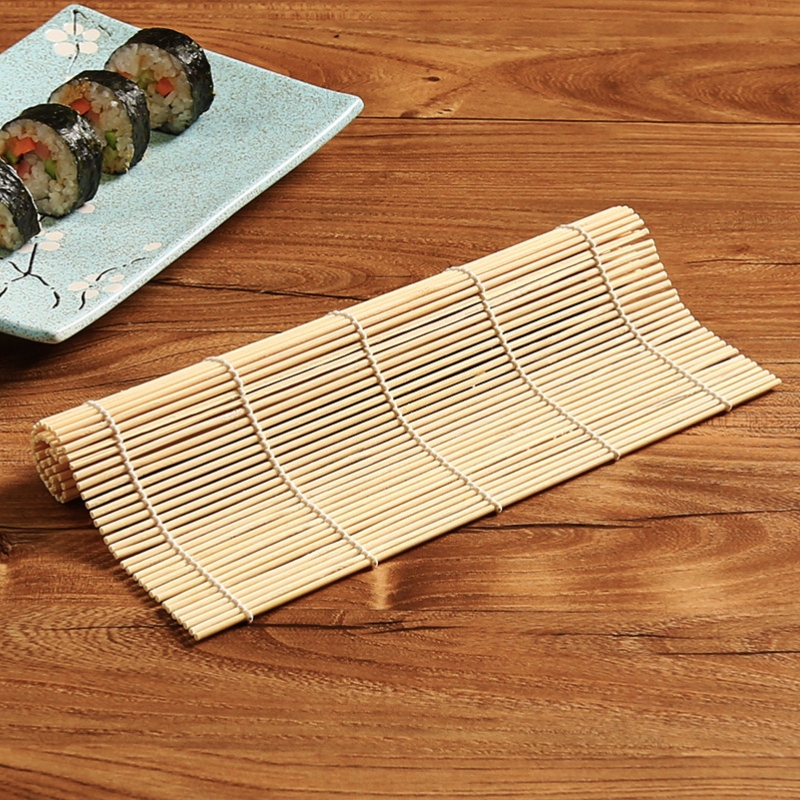 Sushi Rolling Roller Bamboo DIY Sushi Mat Onigiri Rice Roller Hand