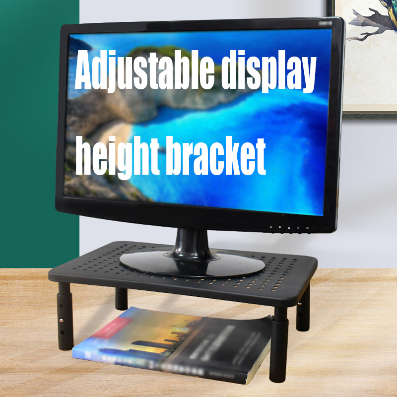 Alzata del supporto del monitor con 3 livelli di altezza