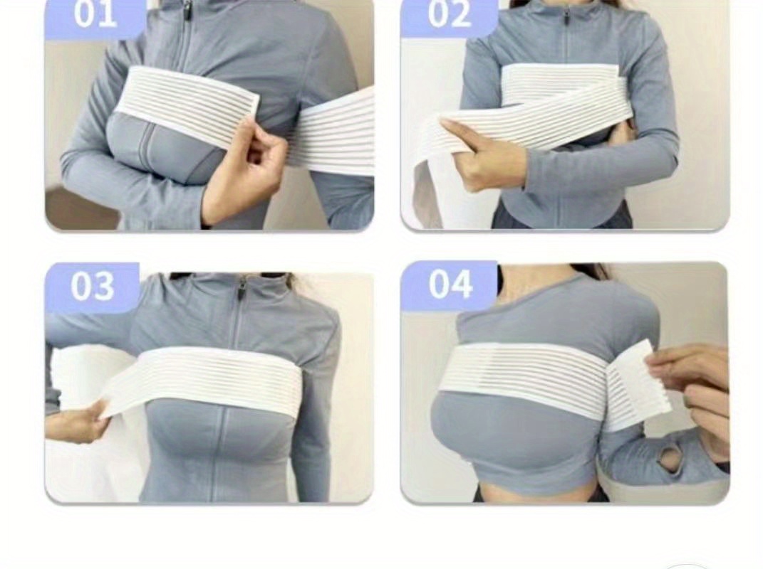 Chest Compression Fixation Band Chest Rib Band Postoperative Breast Bandage  Chest Band Binding Band Breast Pressure Bandage - Braces & Supports -  AliExpress