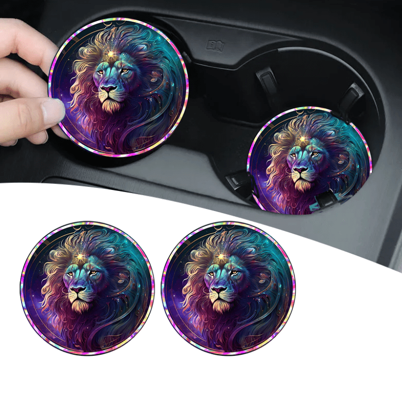  Car Coasters Car Drink Coaster Coasters for Your Car