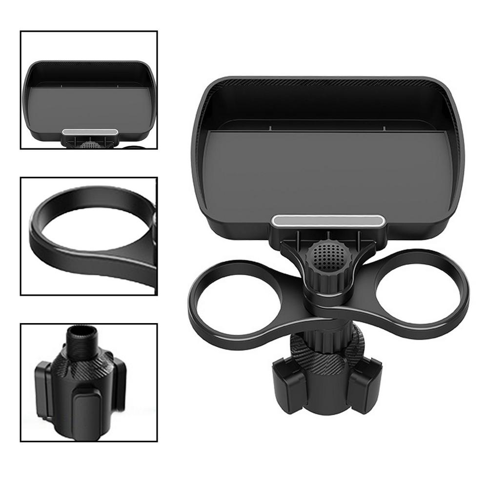 Car Cup Holder Tray Swivel Base 360 Degree Adjustable Car Temu