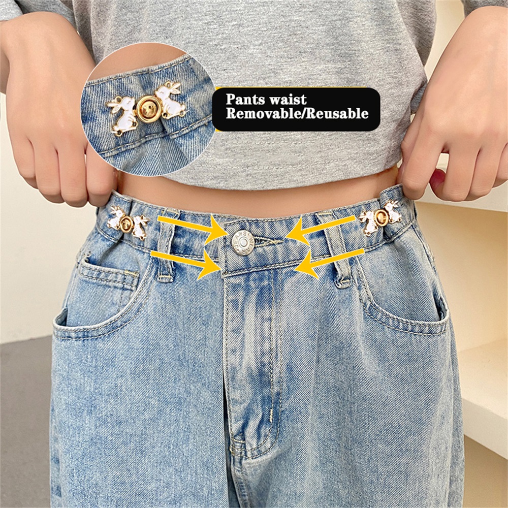  Decorative trouser buttons, 2pcs Waist Button Pant
