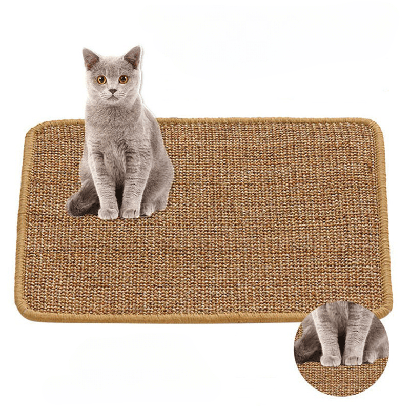 Cat Scratching Mat Pet Supplies Cat Scratching Board Sisal - Temu