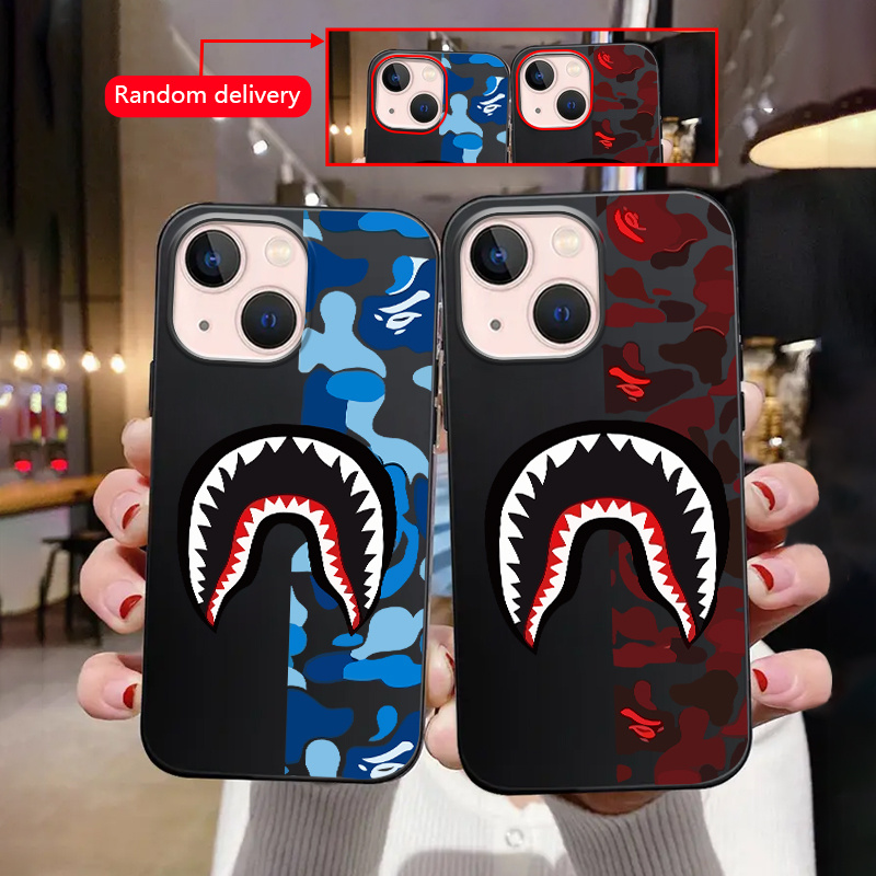 SUPREME BAPE SHARK iPhone 14 Pro Max Case Cover