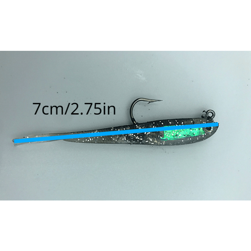 Leaded Fish Bait Road Subbait Soft Bait Simulation Fish Bait - Temu