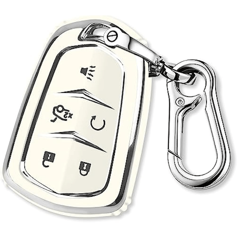 Key Fob Cover Case for 2015-2019 Cadillac Escalade Cts XT4 5 6