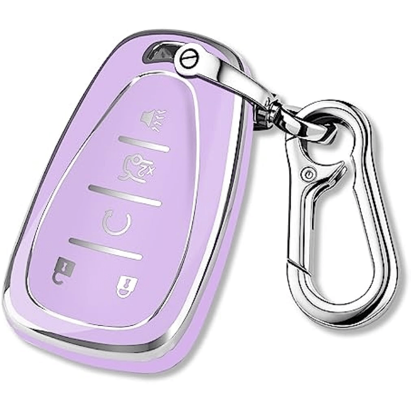 Key Fob Cover With Pu Leather Keychain For Grand Cherokee 200 300 Journey  Smart Key - Temu Bahrain