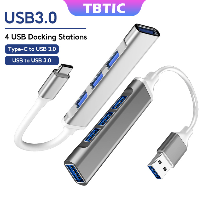 4 ports USB 3.0 Hub multi port prise Type C adaptateur - Temu Canada
