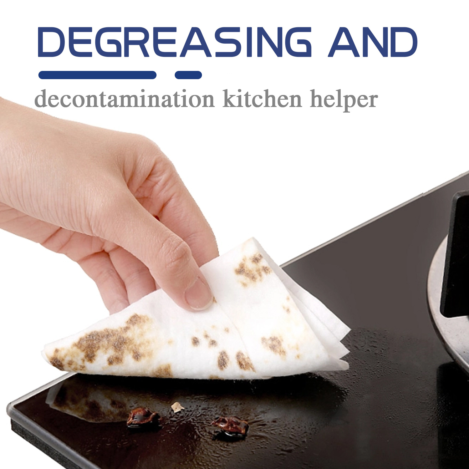 Kitchen Heavy Cleaning Powder - Stove Rust Dirt Cleaner