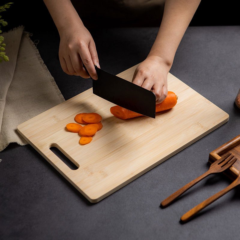 Chopping Board Bamboo Cutting Board With Containers And - Temu