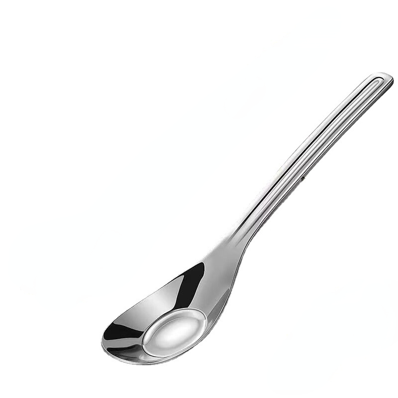 Food Grade 18/10 Stainless Steel Spoon, Children's Eating Spoon, Soup  Spoon, Meal Spoon, Long Handle Spoon, Household HY9195 for restaurant  kitchen