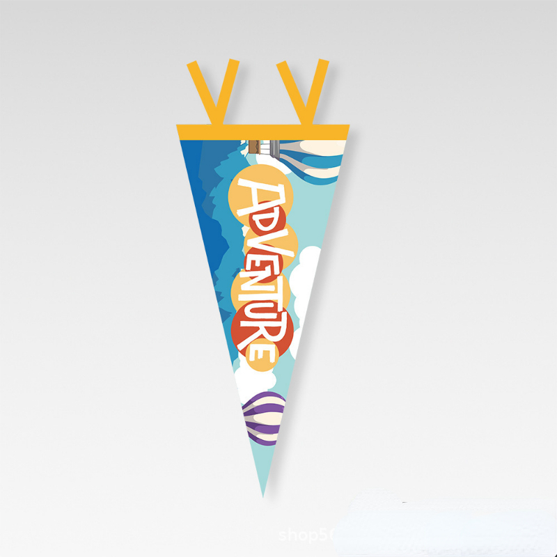 Outdoor Camp Flag Pennant Triangular Bunting Picnic Home Party Tent Flag