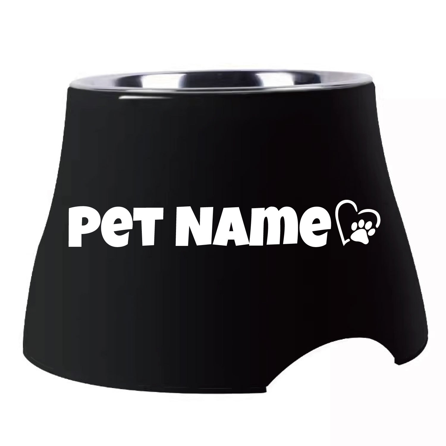 Customizable Stainless Steel Elevated Dog Bowls Large Pets - Temu