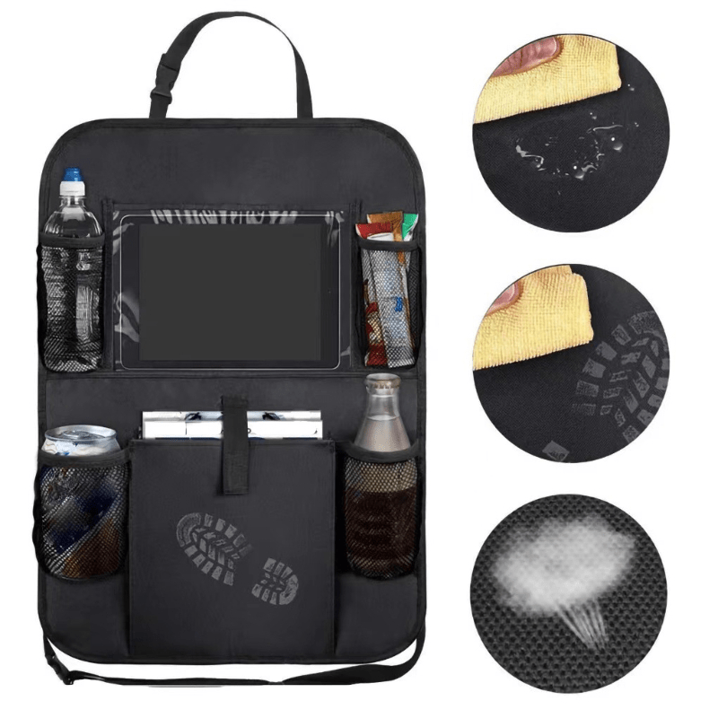 Auto Rücksitz Organizer mit Tisch Halter 9 Lagerung Taschen Sitz