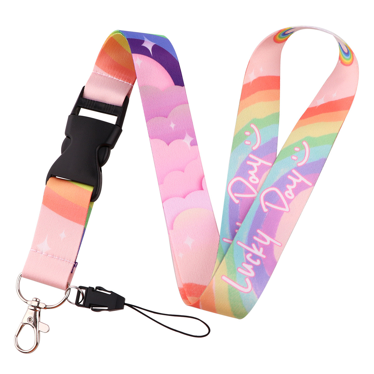 New Fashion Lanyard Neckstrap Keychain Id Card Holder Backpack