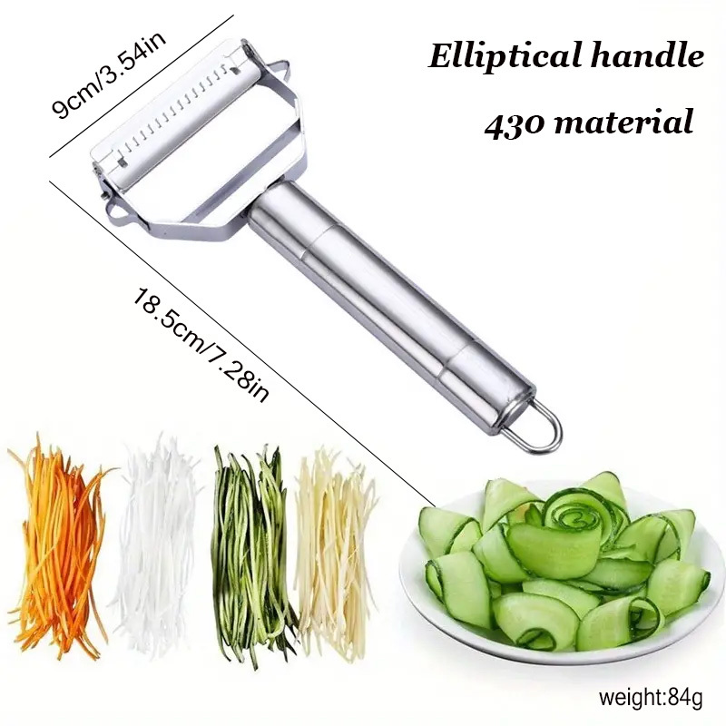 Stainless Steel Potato Cucumber Carrot Grater Kitchen - Temu