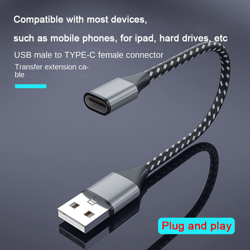 Câble Adaptateur USB A Vers USB C Câble USB C Femelle Vers - Temu