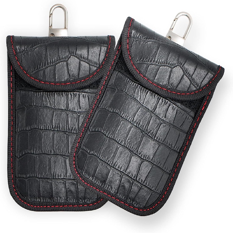 Pouch for car Keys with 2 Pack Faraday Bag