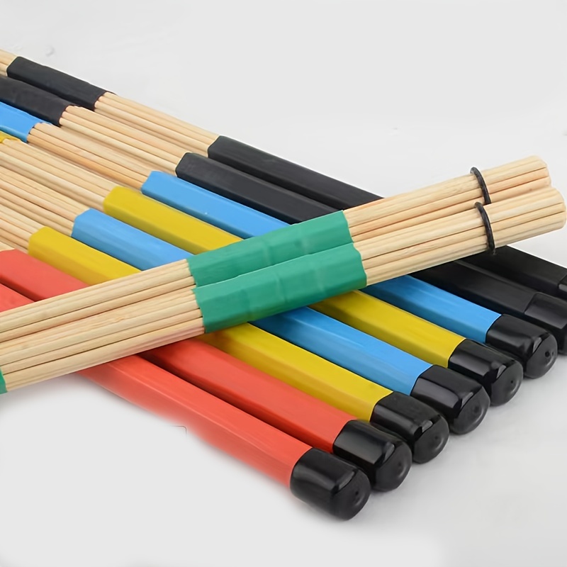 16 Inch Bamboo Hot Rute Rods Drumsticks Constructed Of 19 Bamboo Dowels