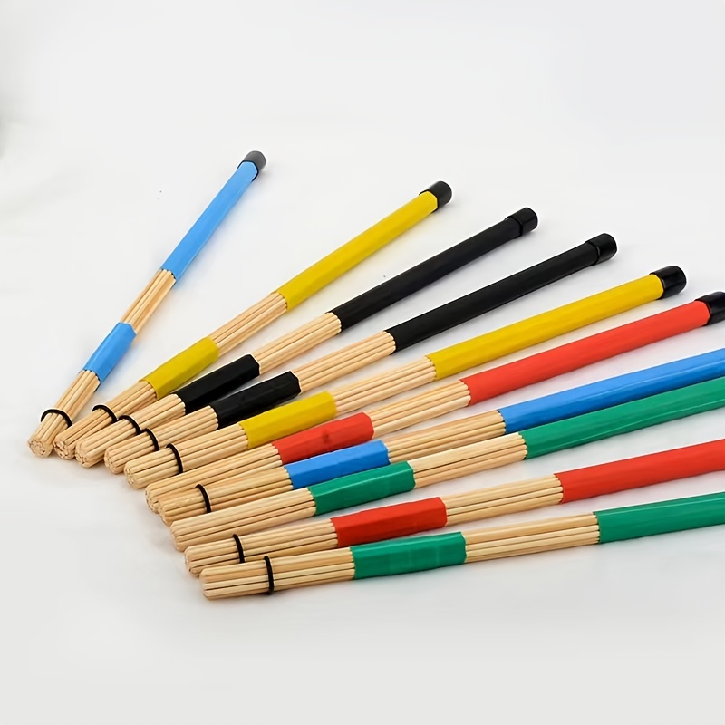 16 Inch Bamboo Hot Rute Rods Drumsticks Constructed Of 19 Bamboo Dowels