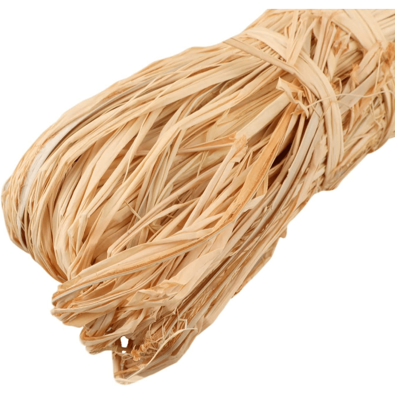 Natural Christmas Raffia Ribbon,2 x 50g Paper Raffia Ribbon Perfect for Crafts Weaving or Bouquets Decoration
