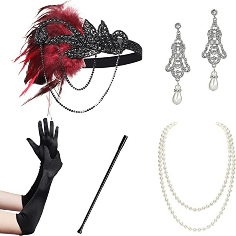 Flapper Schmuck aus den 1920er Jahren