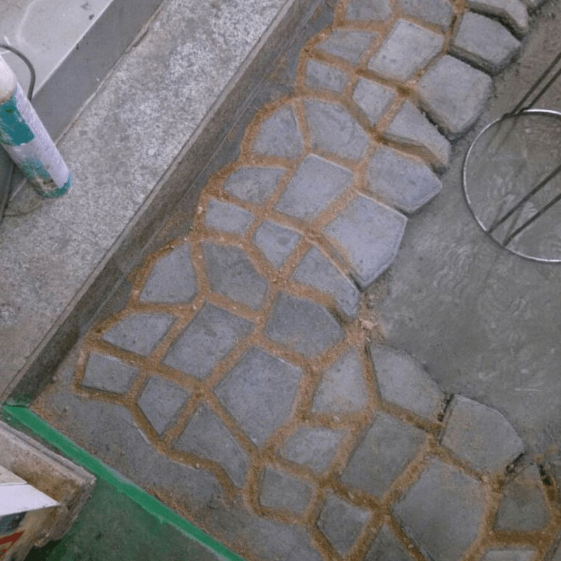 Stampi per Cemento per la pavimentazione del giardino effetto pietra 60x60  - Cartongesso fai da te