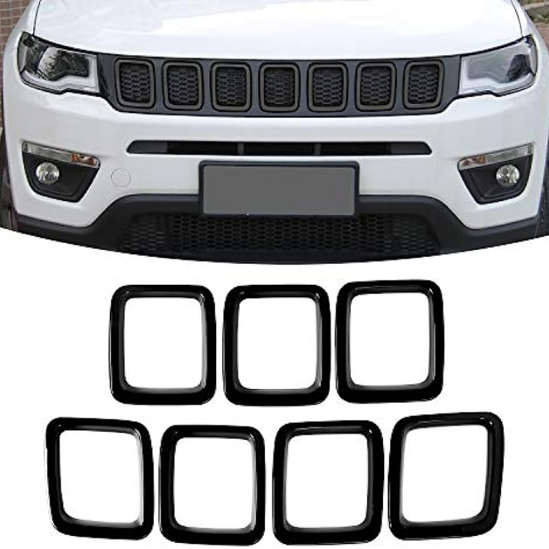 3color Grill Sticker Car Front Grille Trim Decal Strips - Temu