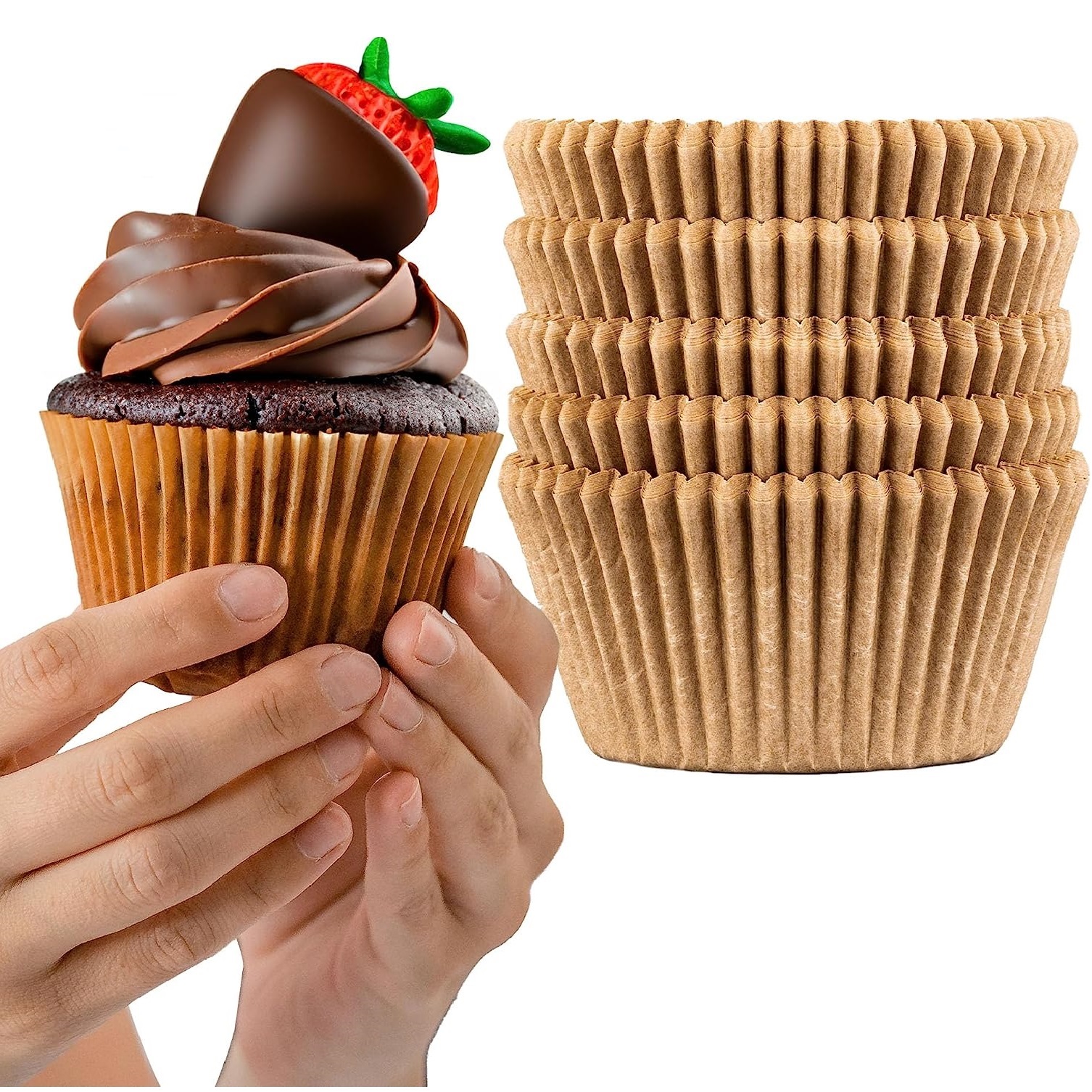   200pcs baking cups paper cupcake liners heat resistant cake cups cake cups baking   molds baking tools kitchen accessories details 0