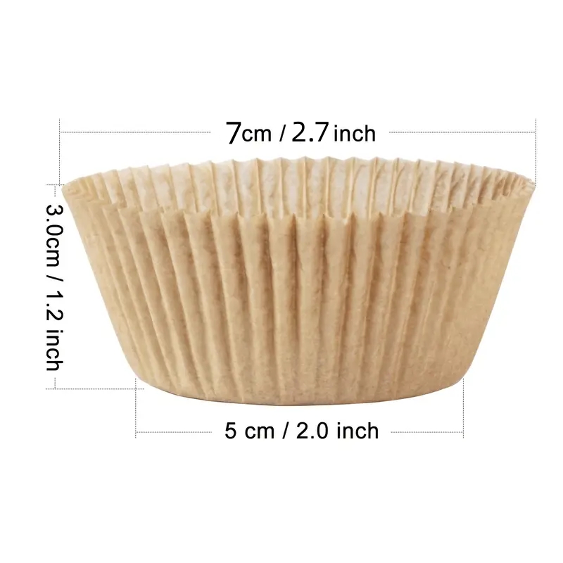   200pcs baking cups paper cupcake liners heat resistant cake cups cake cups baking   molds baking tools kitchen accessories details 3