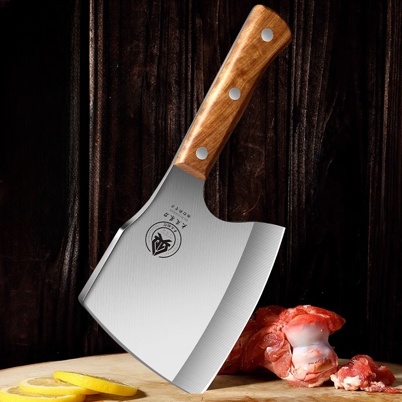 Bone Crusher Ax Heavy Duty Chopper Bone Cutter Knife Bone Crusher Stainless  Steel Kitchen Knife Bone Chopping Axe Cooking Tool - Temu