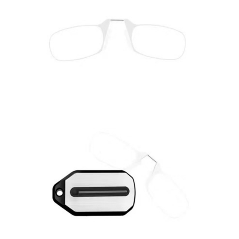 Large Clear Magnifying Clip on Reading Glasses - VS Eyewear
