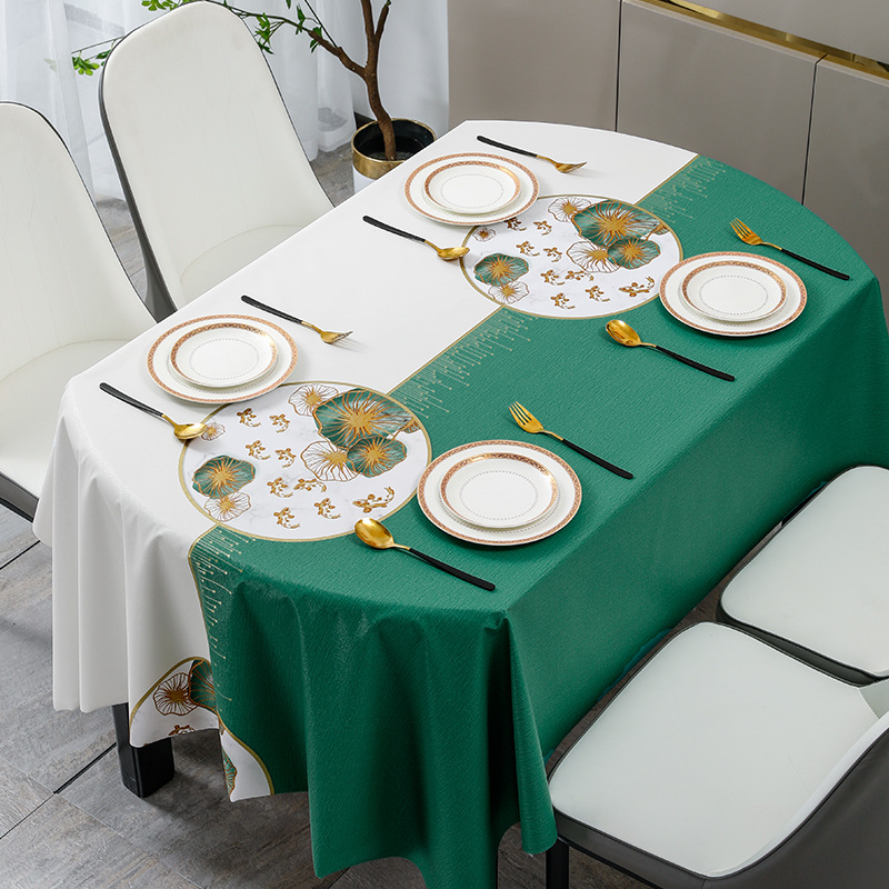  LBCASA Mantel impermeable para mesa de comedor, color verde  oliva sólido, para cocina, fiesta, decoración de mesa al aire libre, mantel  cuadrado de 54 x 54 pulgadas, color puro : Hogar