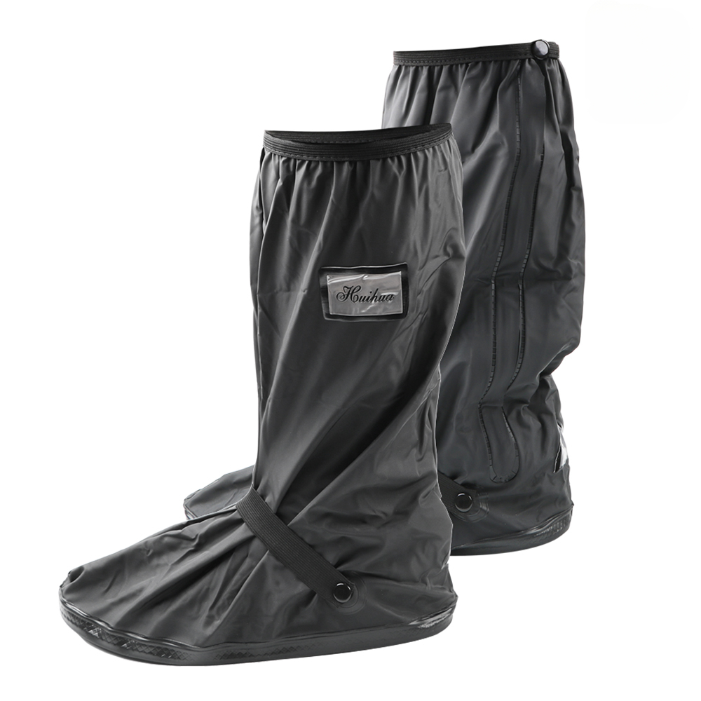 Noir - XL - Couvre-chaussures imperméable pour bottes de Moto, Imperméable,  Pour motocyclette, Scooter, Acces