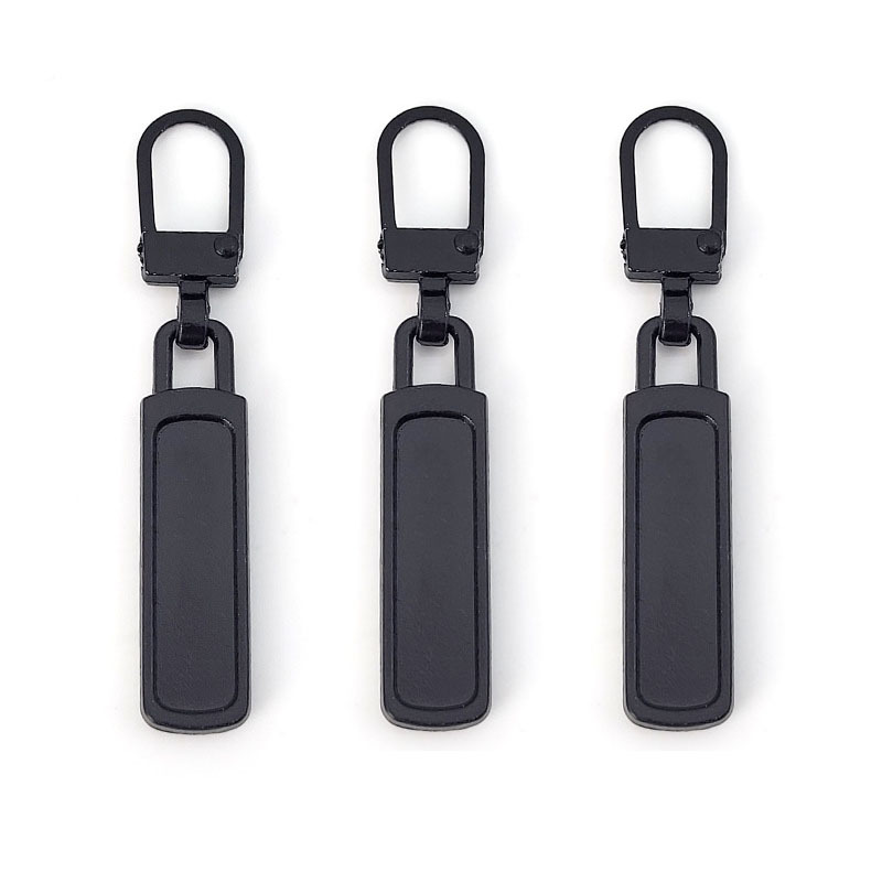 Dress Zipper Pull - Black]