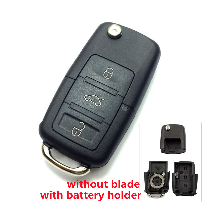 New Folding Flip Key Remote Case for Volkswagen VW Rabbit 06 07 08 09 10 11