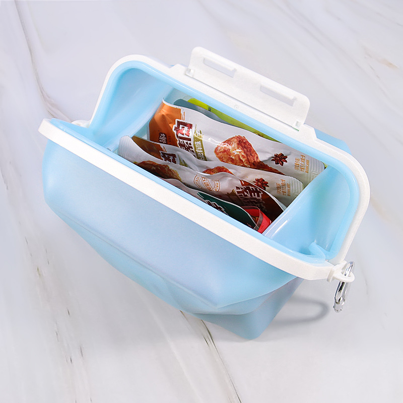 Food Storage Bags Portable Folding Sealed Food - Temu