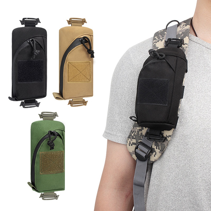 Universal Tactical Molle Funda de Teléfono Móvil Cinturón Smartphone Correa  Pack Utilidad Militar Pequeña Bolsa Mini Bolsa de Cintura para iPhone
