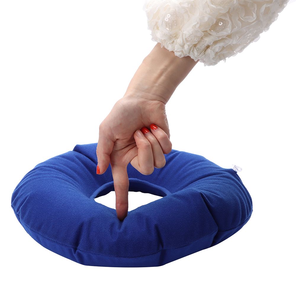 Inflatable Piles Hemorrhoid Pad Postpartum Cushion Bedsore Pad Hemorrhoid Pillow Donut Cushion Cushion Anti-pressure Pad Red