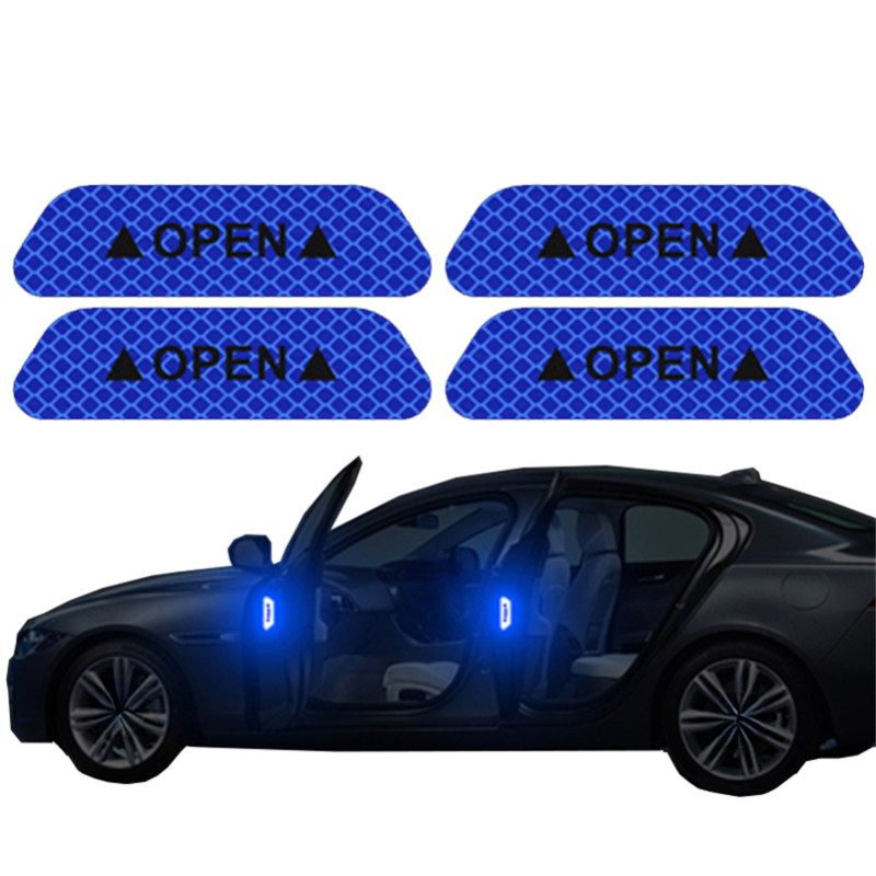 Car Reflective Stickers Night Visibility Warning Reflective Door Open Sign  Tape Adhesive - China Car Sticker, Reflective Stickers