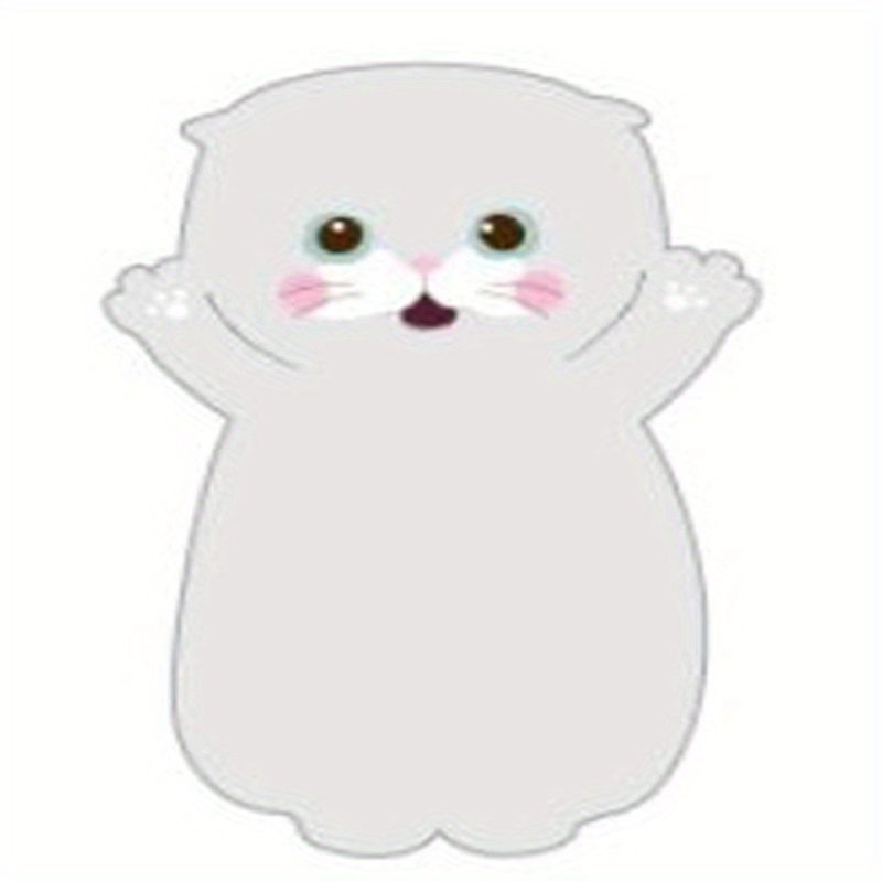 Kawaii Chubby Cat Bonito Dos Desenhos Animados Gatinho Gordo De