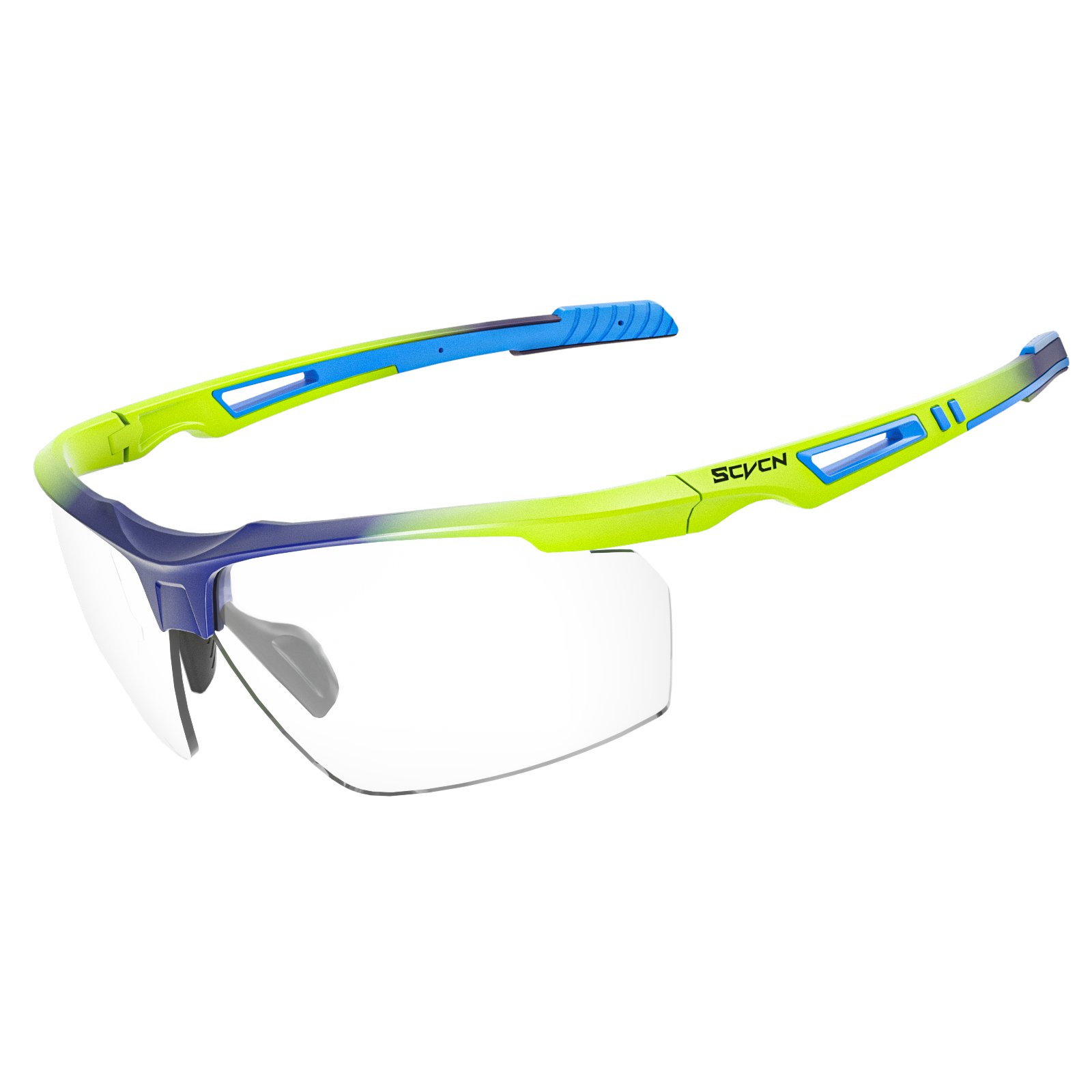  SHENYUAN Gafas de ciclismo fotocromáticas, para hombre, para  bicicleta de montaña, ciclismo, ciclismo, MTB, gafas de sol para mujer  (color: azul blanco, talla única) : Ropa, Zapatos y Joyería