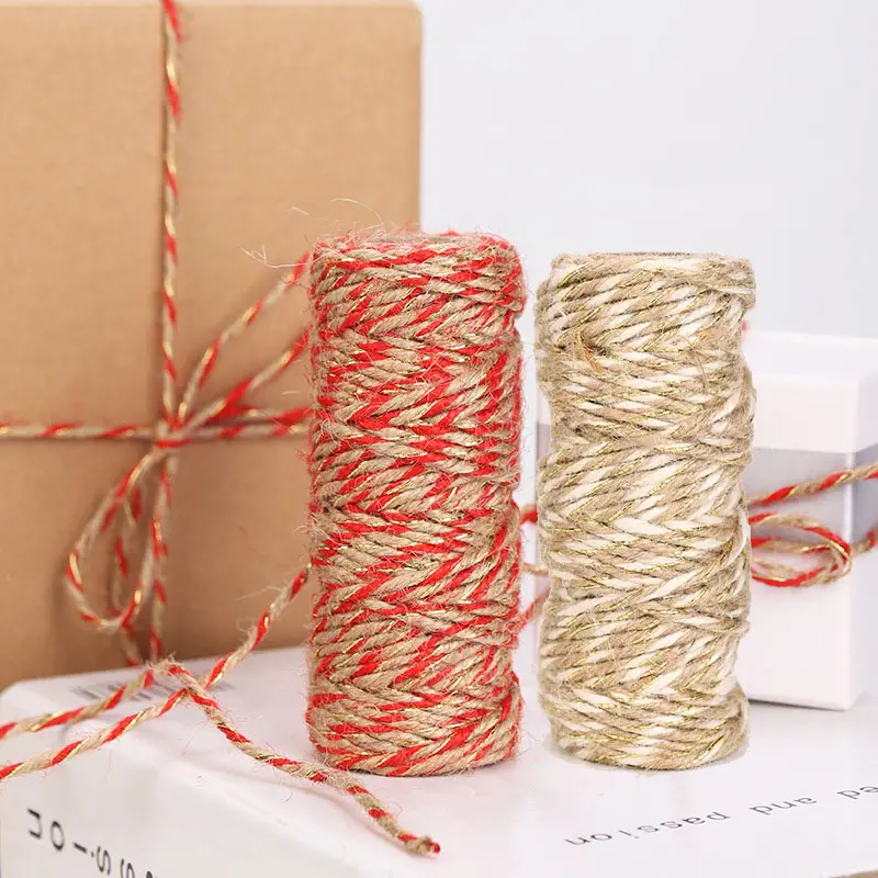 White Jute Rope Ribbons Perfect Crafting Sewing Christmas - Temu