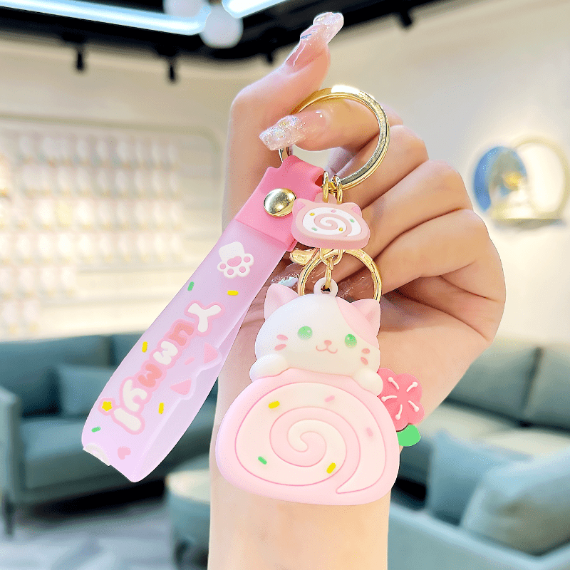 Cute hot sale keychain accessories