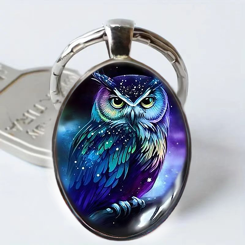 Owl Luminous Keychain, Jewelry Pendant Creative Gift For Men - Temu