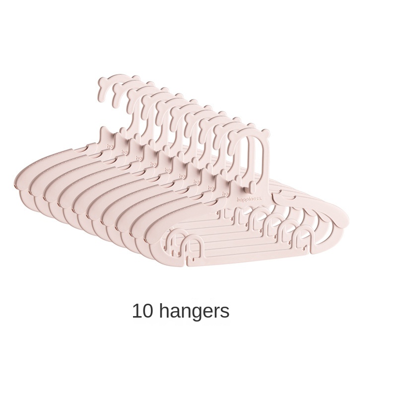 10pcs/set Multifunctional Household Extendable Baby Clothes Hangers