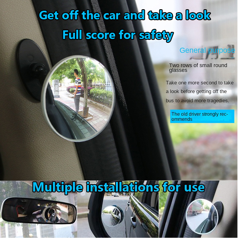 Auto Rückspiegel Blindbereich Spiegel Blaulicht Blendschutz - Temu